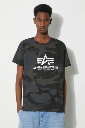 Alpha Industries Basic T-Shirt Camo Print