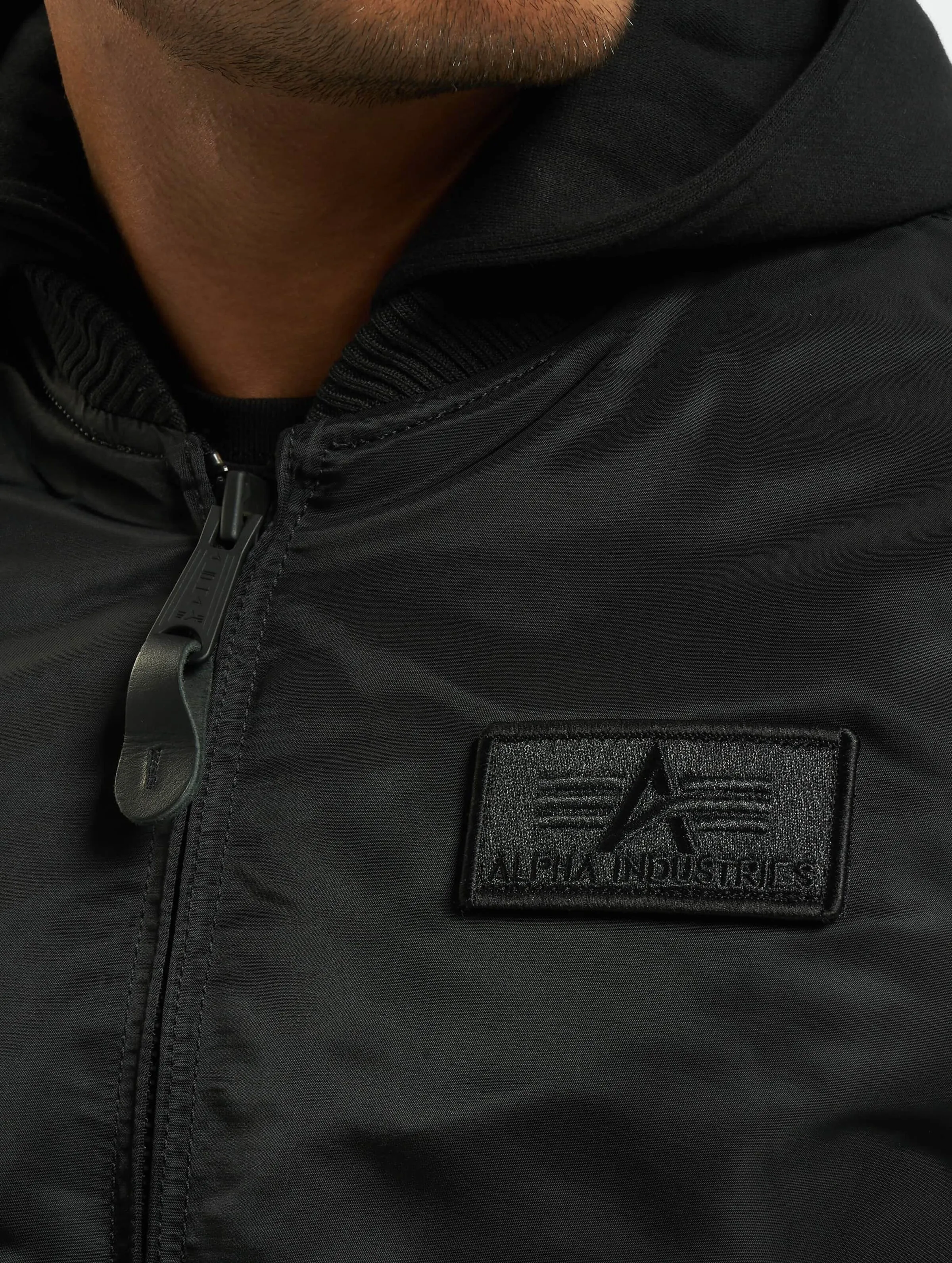 Alpha Industries Ma-1 Zh Back Print Bomber Jacket