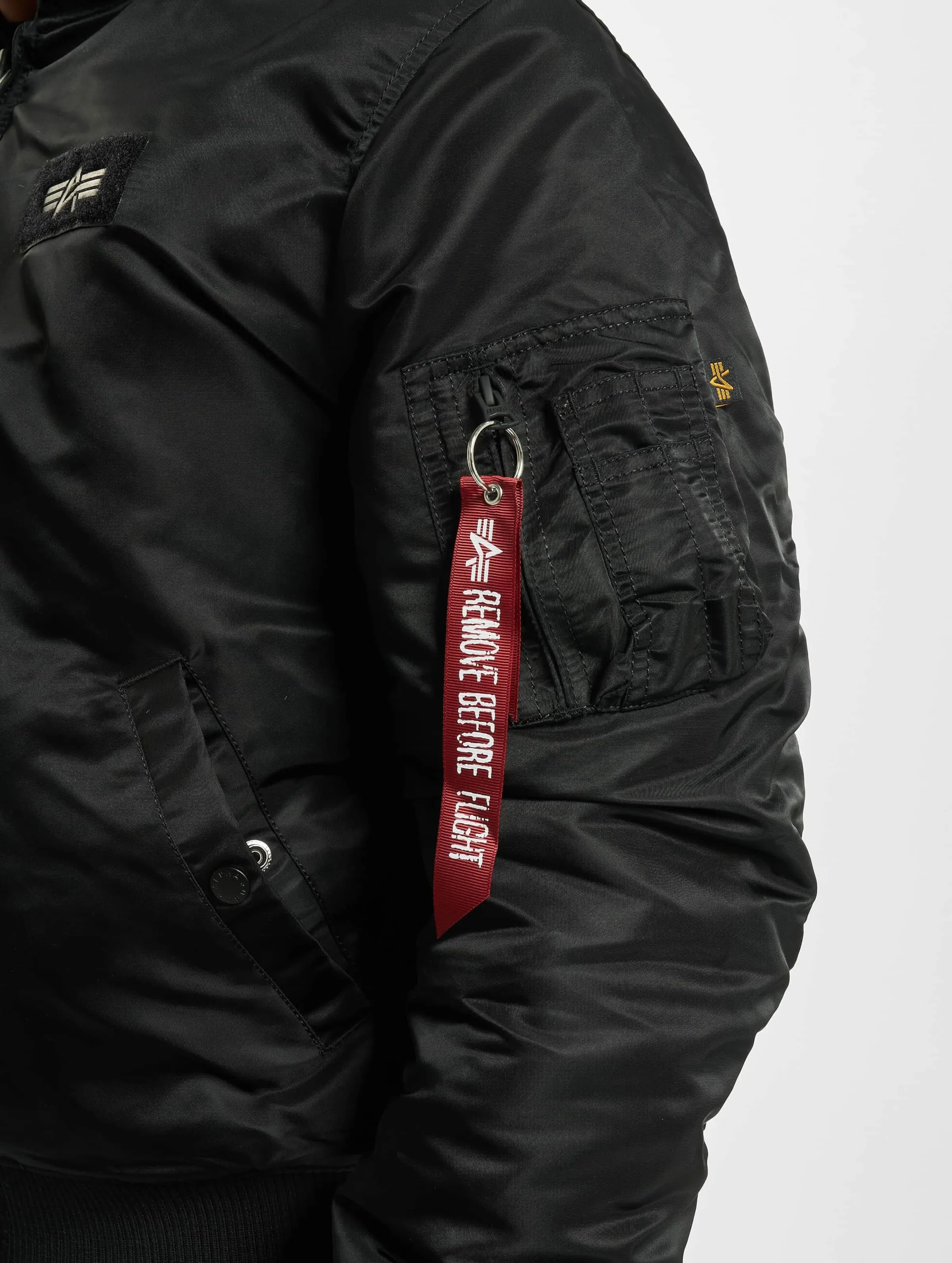 Alpha Industries Ma-1 Zh Back Print Bomber Jacket