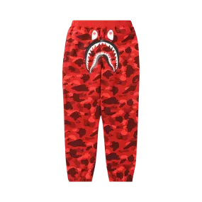 BAPE Color Camo Shark Sweat Pants