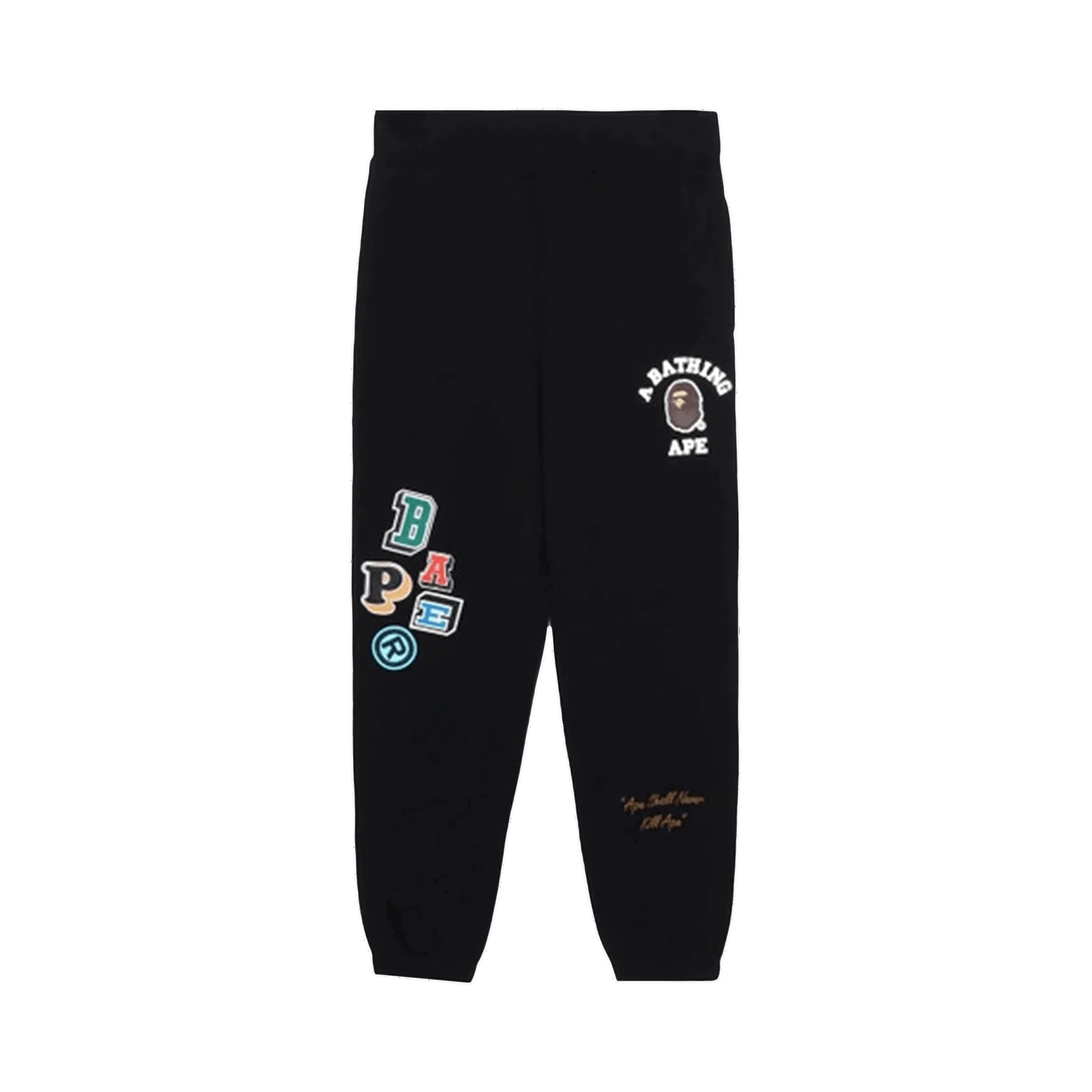 BAPE Multi Fonts Sweat Pants