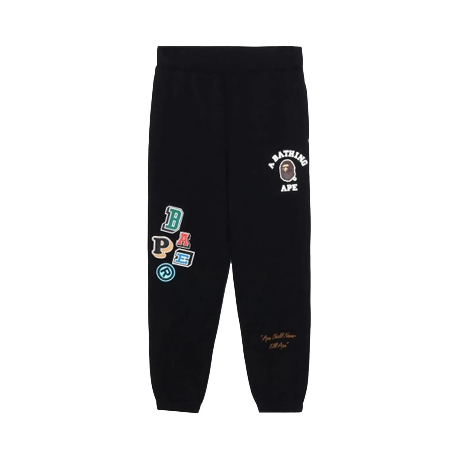 BAPE Multi Fonts Sweat Pants