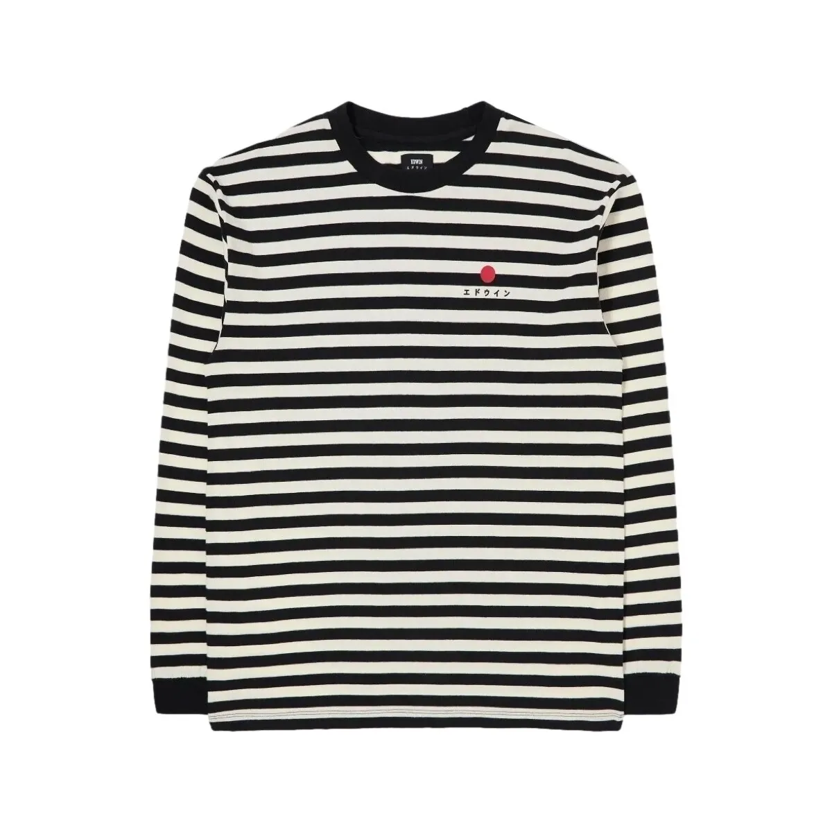 Basic Stripe T-Shirt LS - Black/White