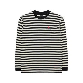 Basic Stripe T-Shirt LS - Black/White