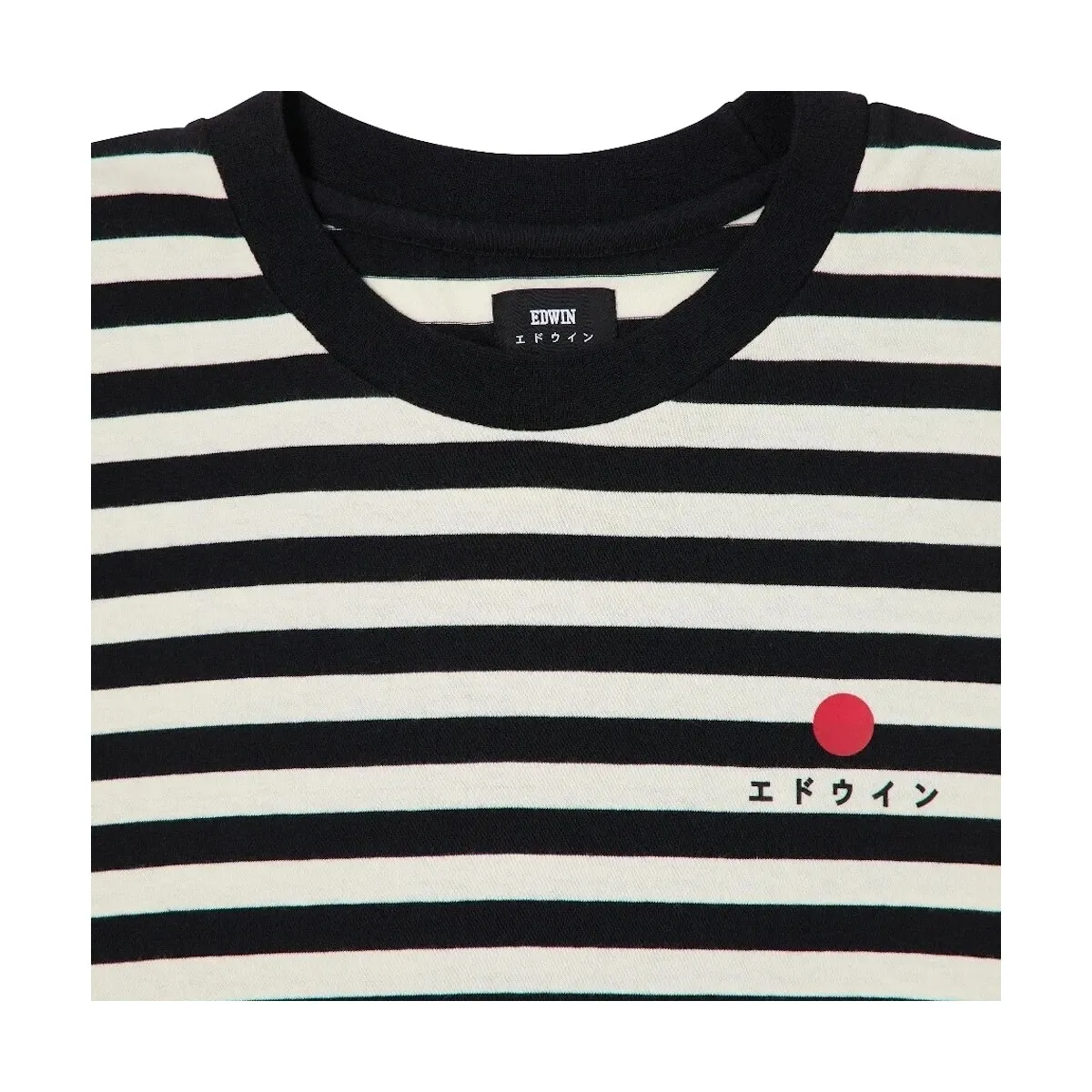 Basic Stripe T-Shirt LS - Black/White