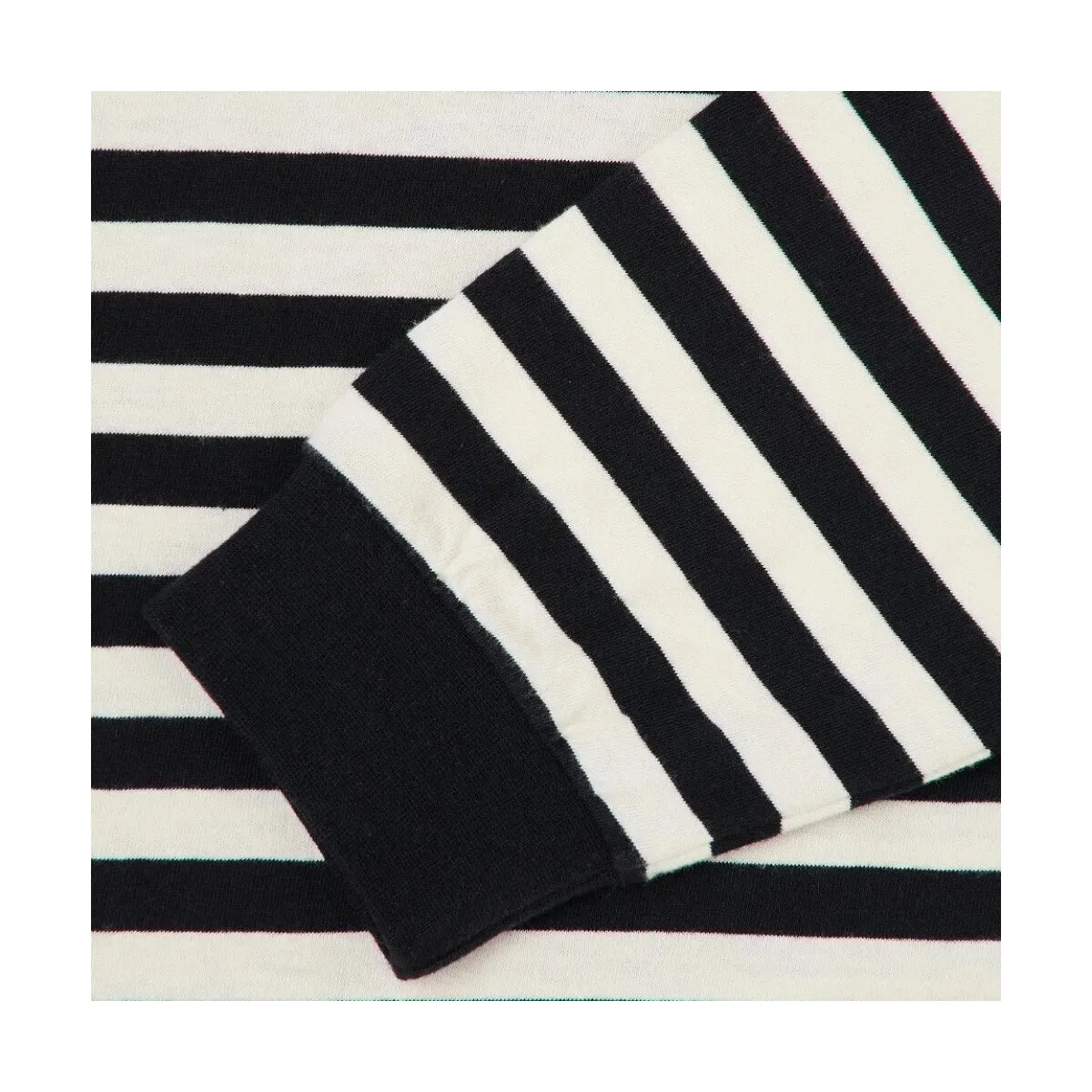 Basic Stripe T-Shirt LS - Black/White