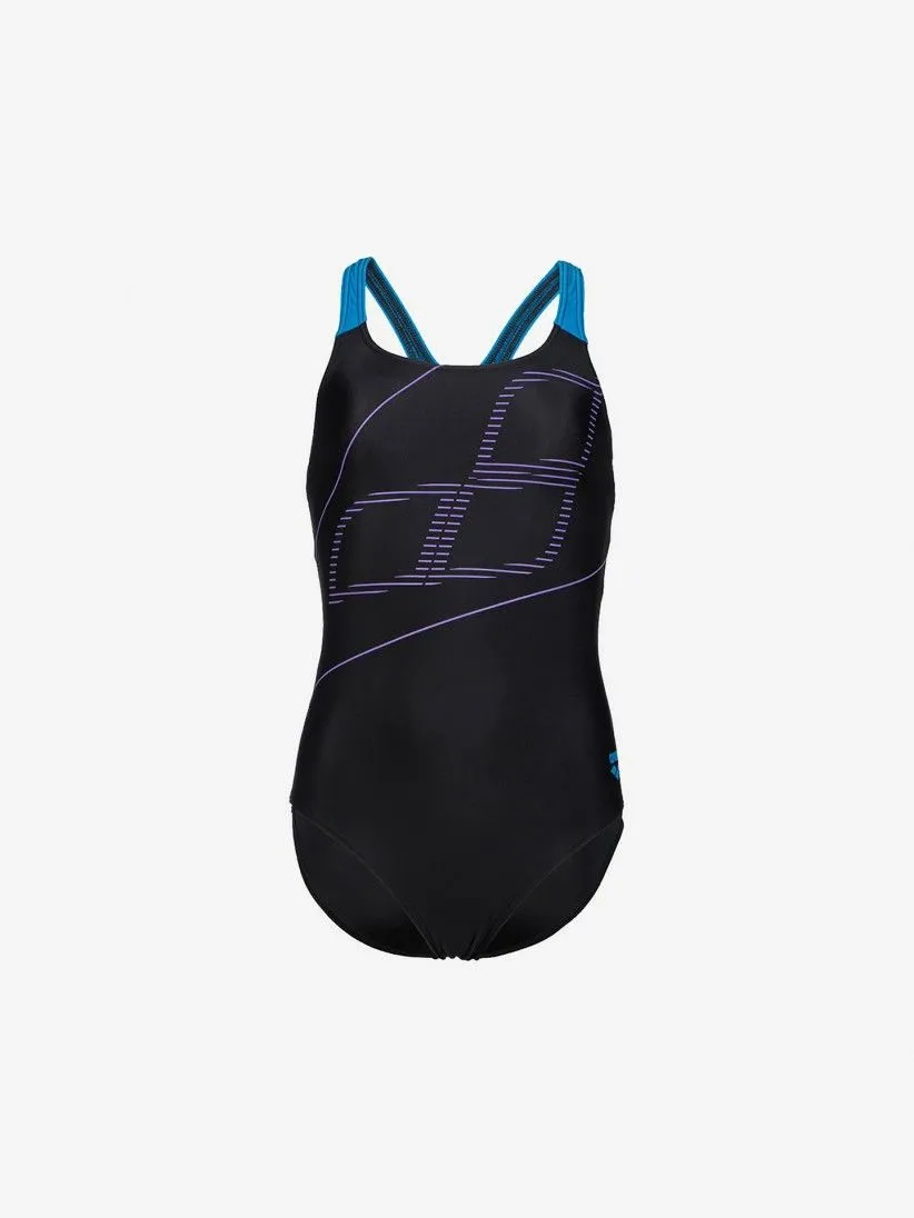 Bañador Arena Swim Pro Back Logo Kids