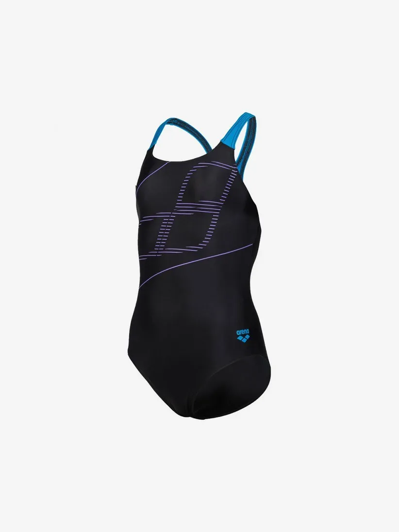 Bañador Arena Swim Pro Back Logo Kids