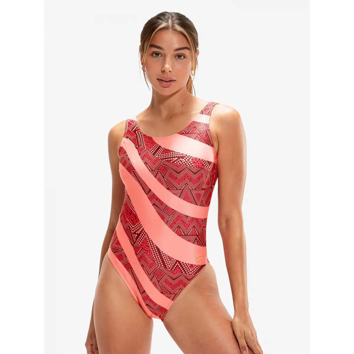 Bañador Speedo Allover Deep U-Back