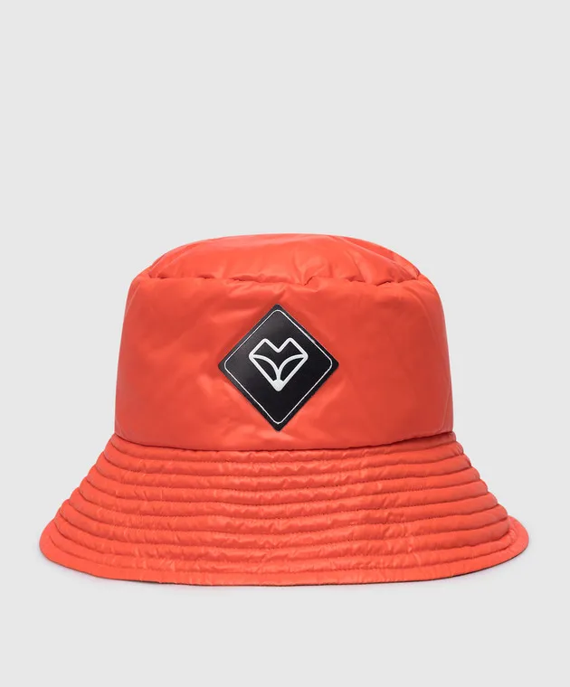 Be Florence Orange hat with logo