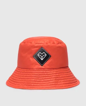 Be Florence Orange hat with logo