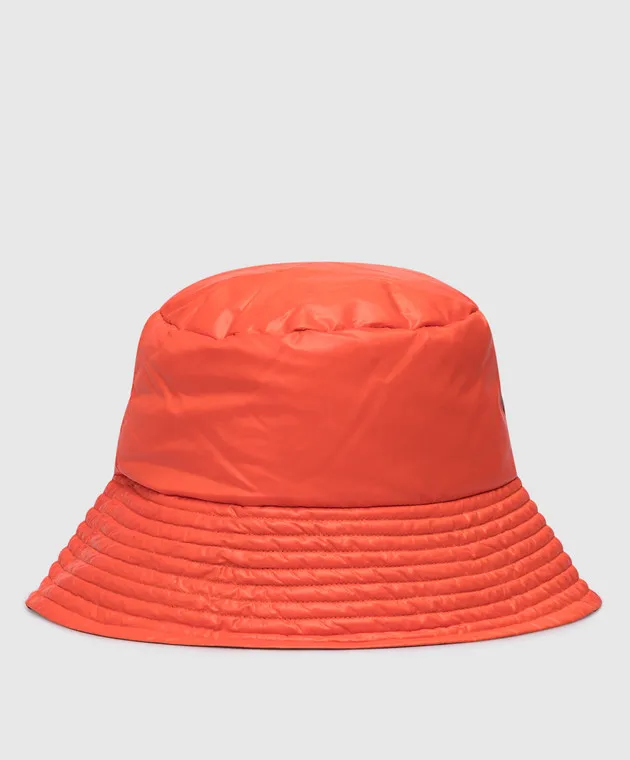 Be Florence Orange hat with logo