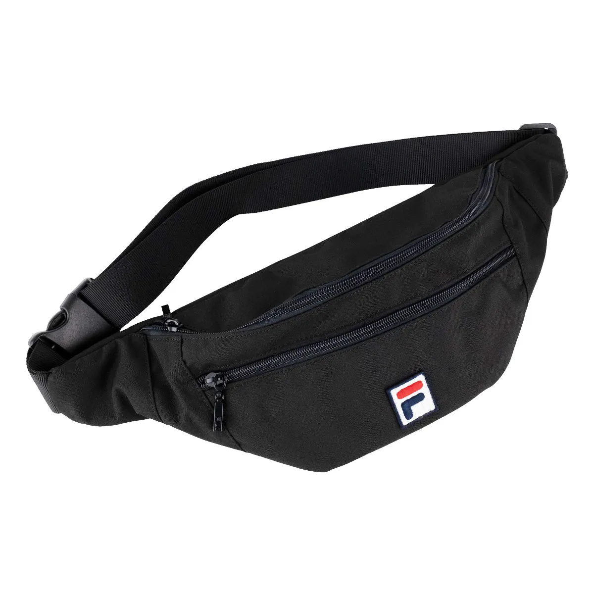 Bissau Coated Canvas Double Zipper Waist Bag