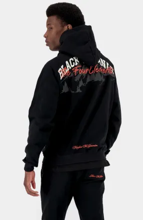 BLACK BANANAS Sudadera  All Terrain Hoody  color negro