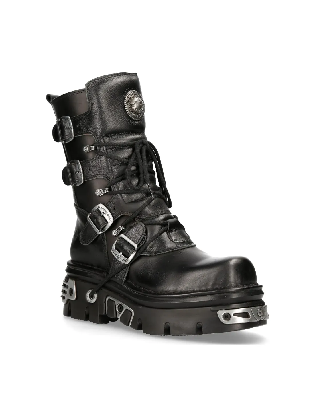 BOOT BLACK REACTOR WITH LACES M-373-S4