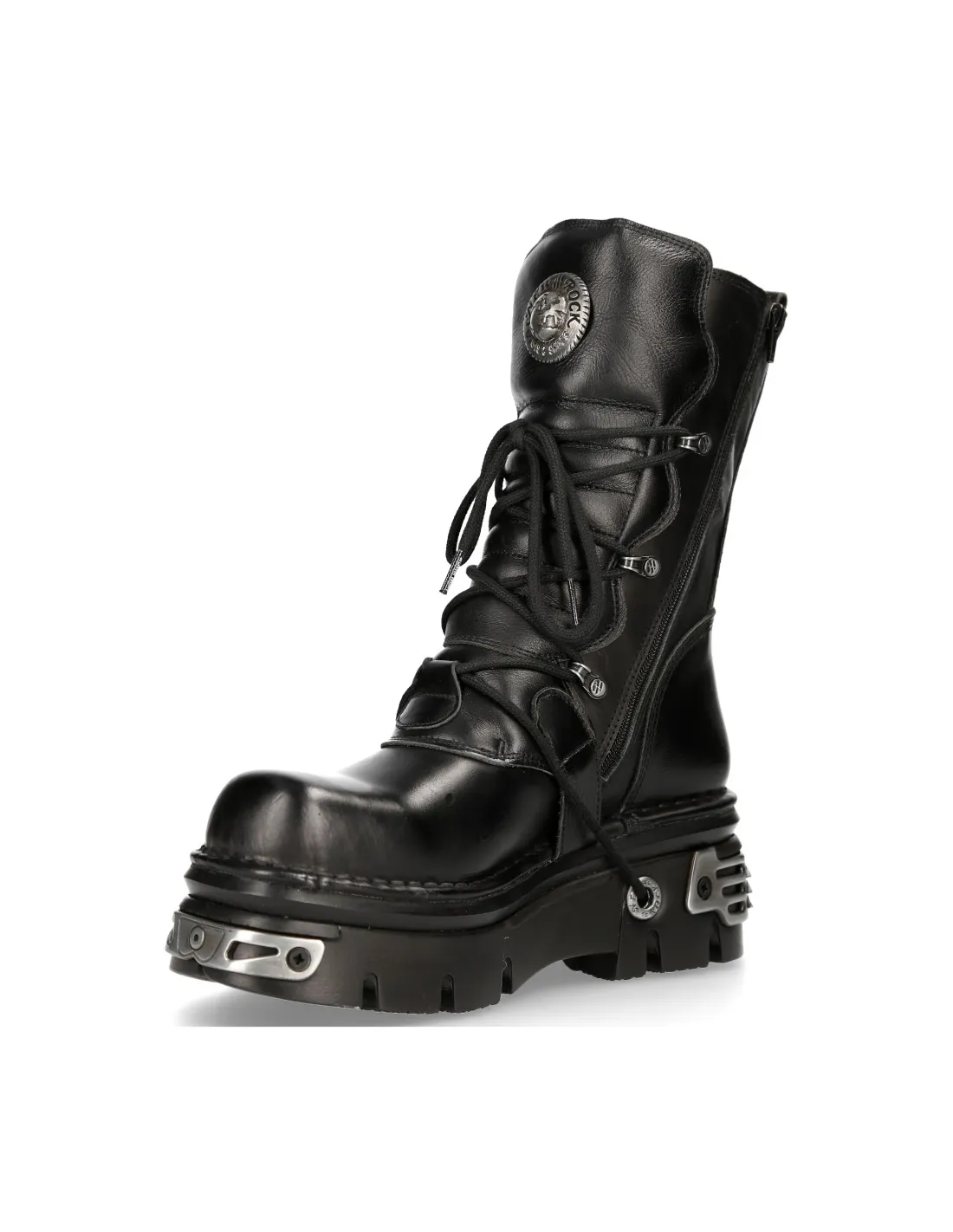 BOOT BLACK REACTOR WITH LACES M-373-S4