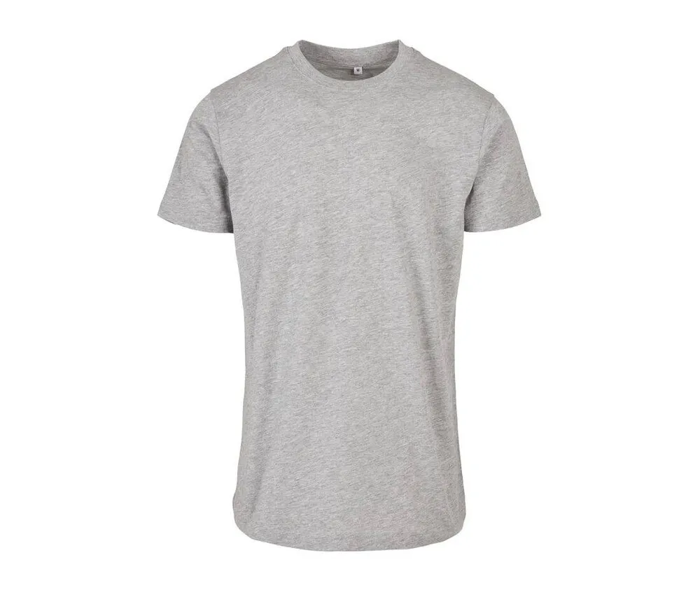 Build Your Brand BYB010 - BASIC ROUND NECK T-SHIRT - Gris mezcla