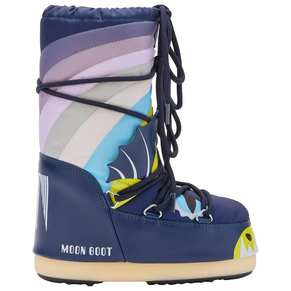 Calzado apresquí Moon Boot Icon Dragon Blue Multicolor