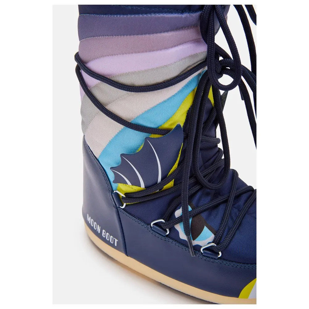 Calzado apresquí Moon Boot Icon Dragon Blue Multicolor