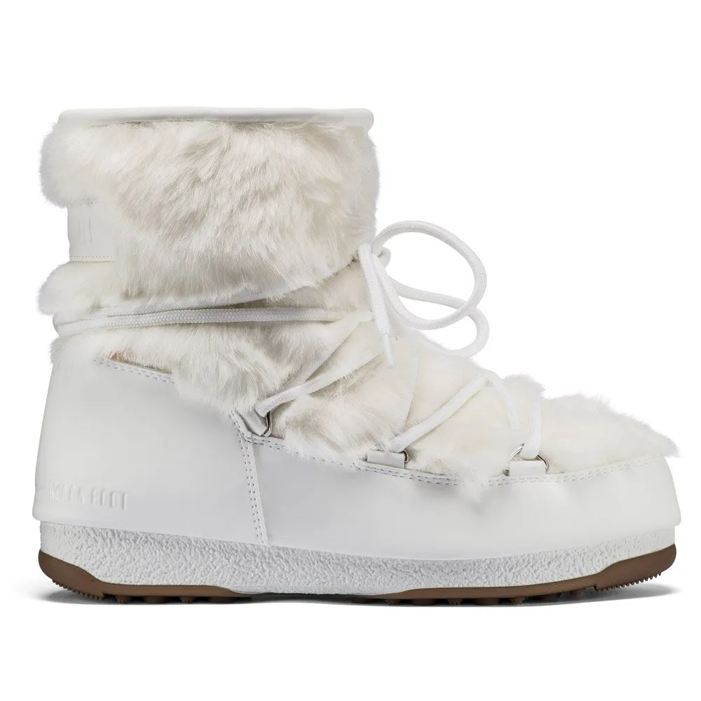 Calzado apresquí Moon Boot Monaco Low Fur Wp 2 Optical White