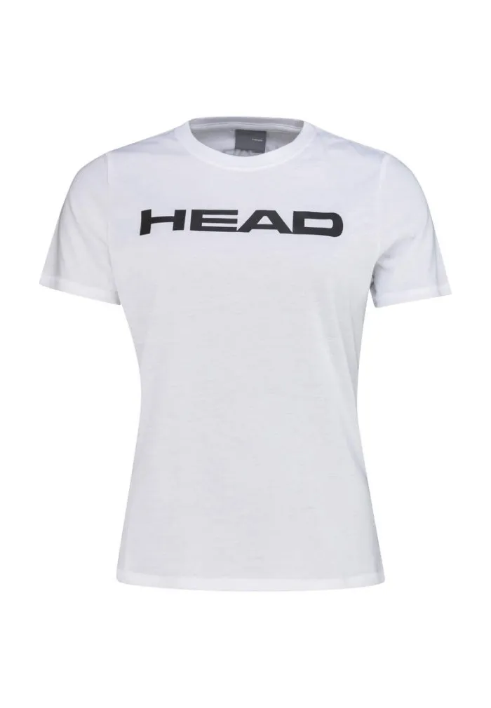 CAMISETA HEAD CLUB BASIC T-SHIRT WOMEN BLANCA