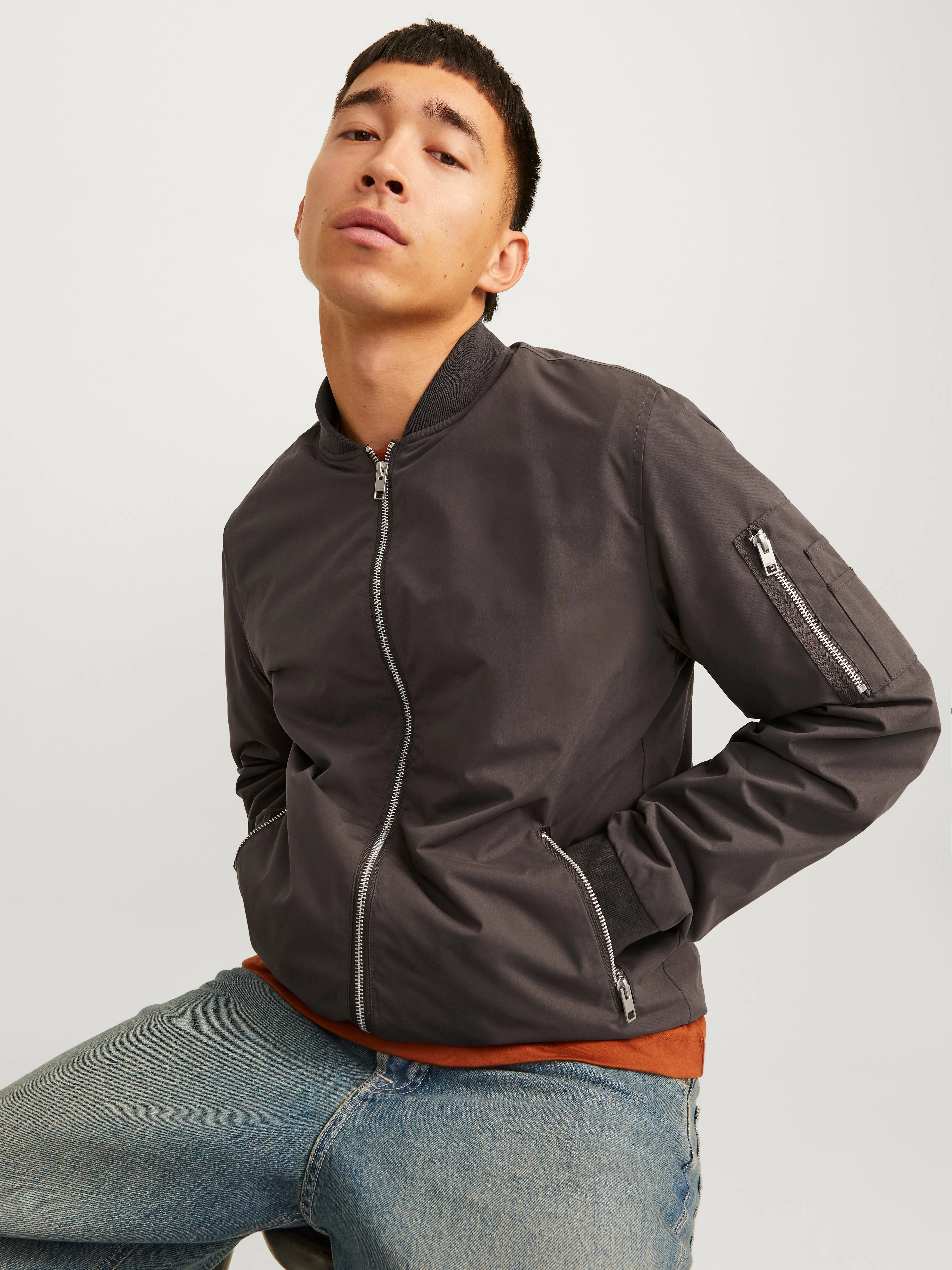 Chaqueta bomber | Marrón claro | Jack & Jones®