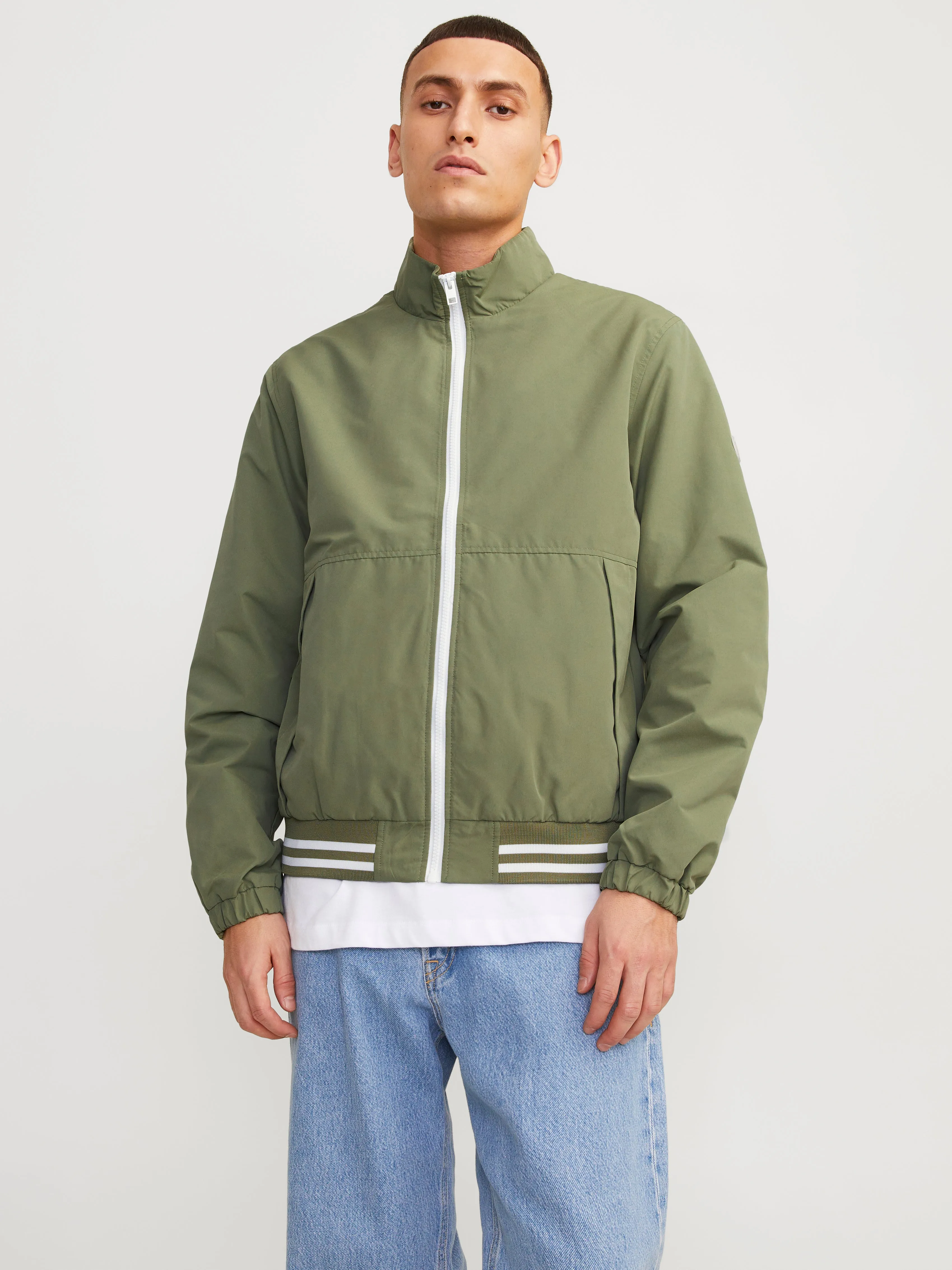 Chaqueta bomber | Verde oscuro | Jack & Jones®