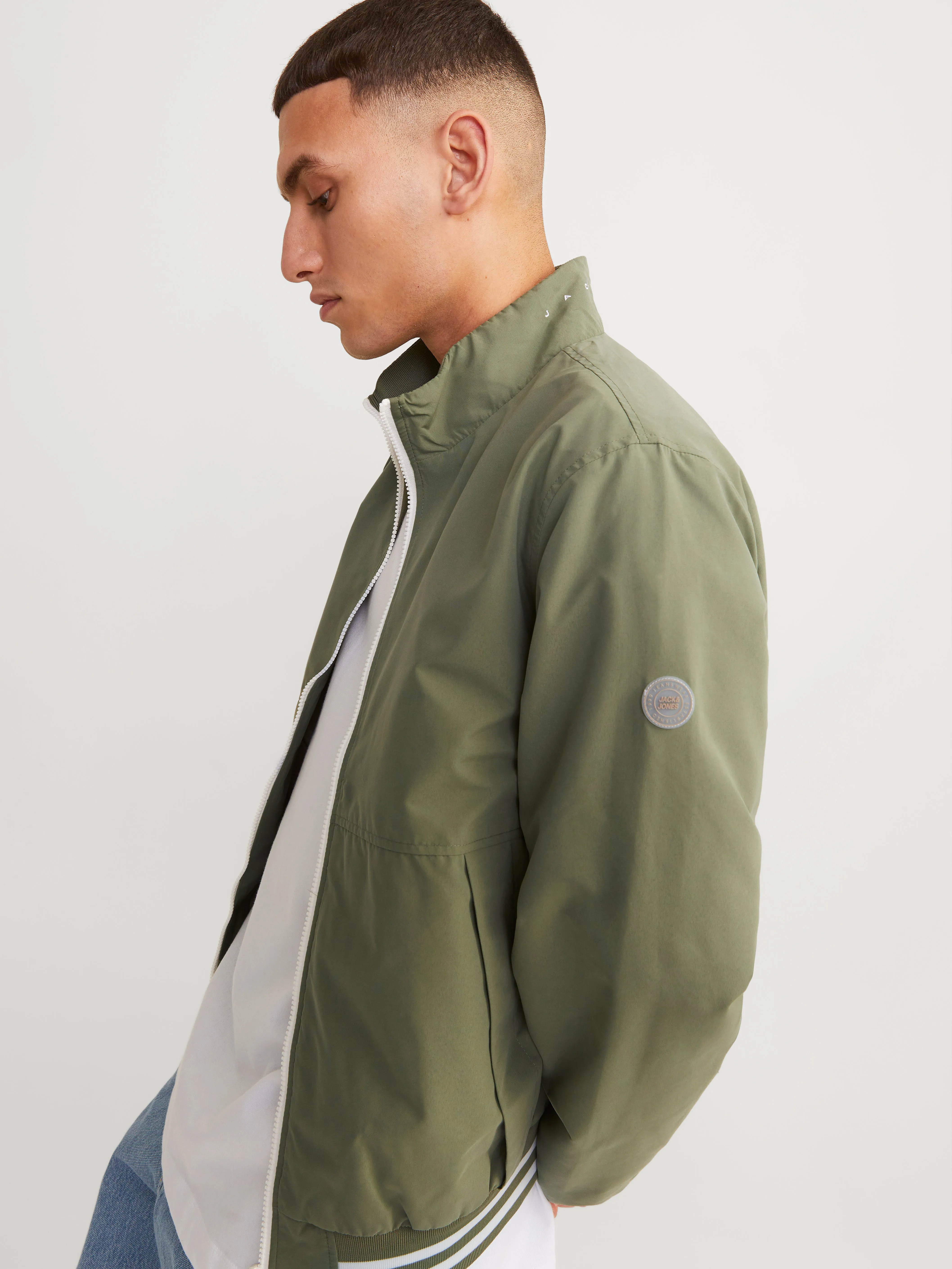 Chaqueta bomber | Verde oscuro | Jack & Jones®