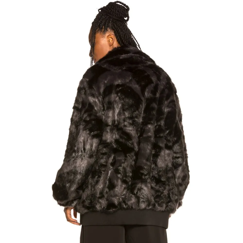 Chaqueta Bomber chica Grimey Alienation Fur FW19 Black