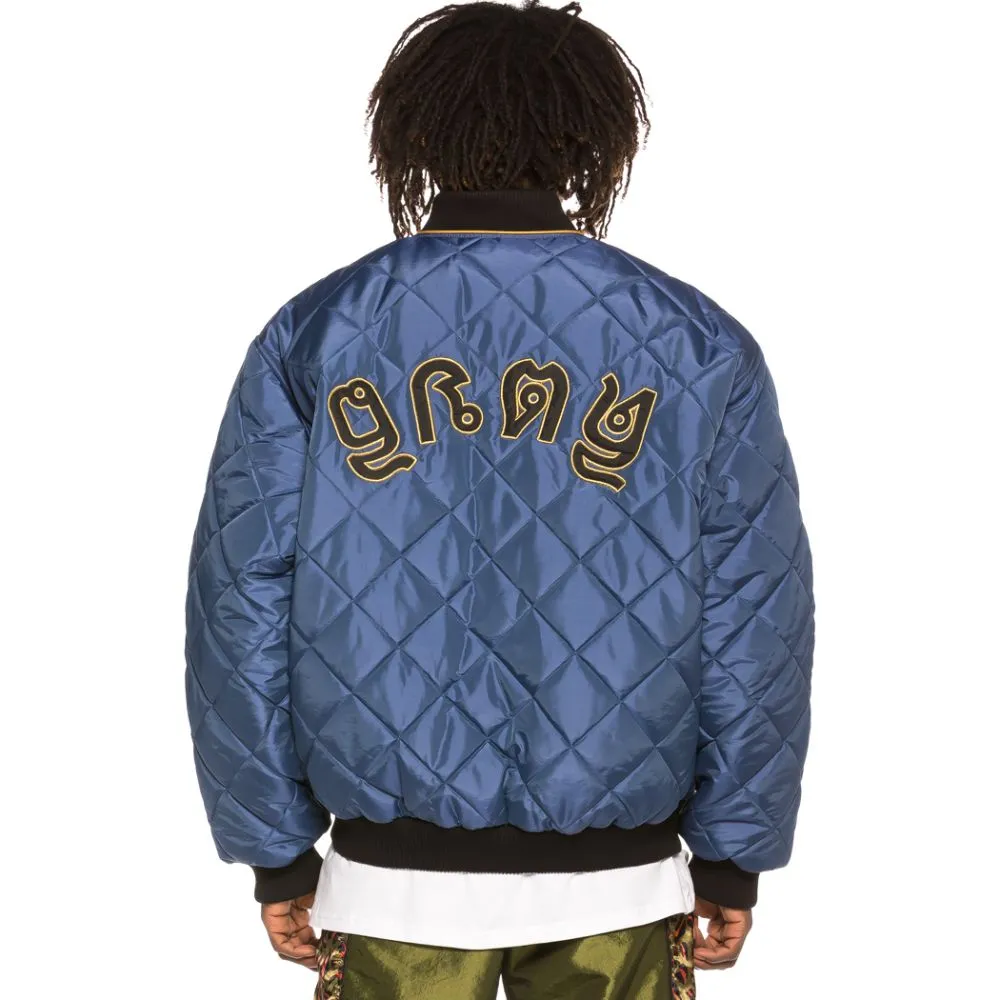 Chaqueta Bomber Grimey Transsiberian SS19 Blue