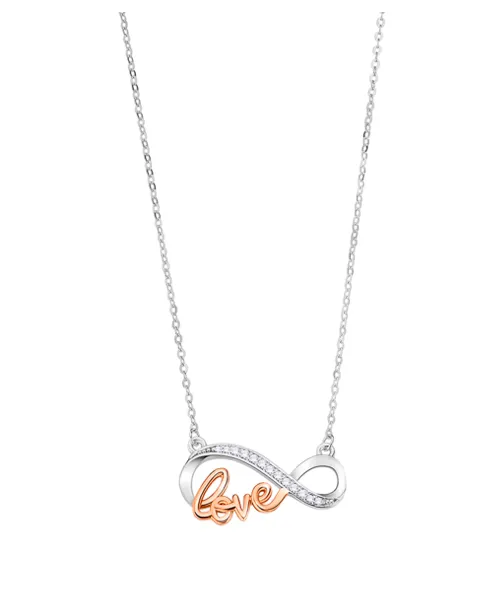 Collar Plata con Infinito y Love LP3214-1/1