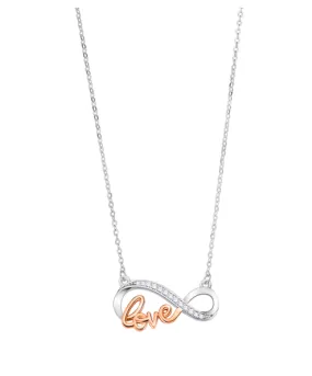 Collar Plata con Infinito y Love LP3214-1/1