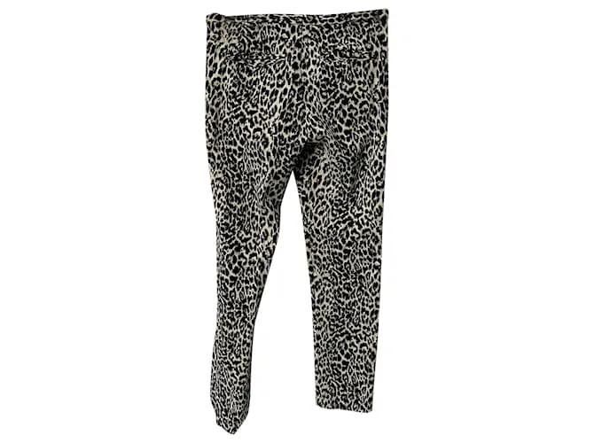 Conjunto de traje pantalón con estampado de leopardo en algodón multicolor de The Kooples Impresión de pitón 