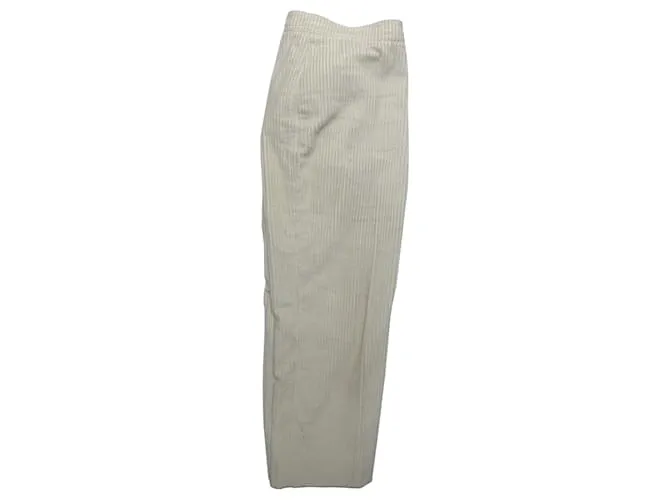 Courreges traje de pantalon Caramelo 