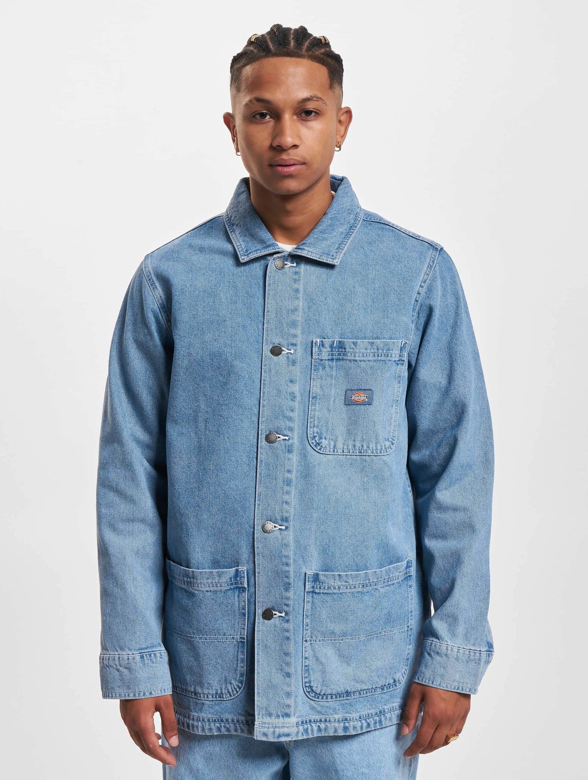 Dickies Denim Unlined Chore Transition Jacket