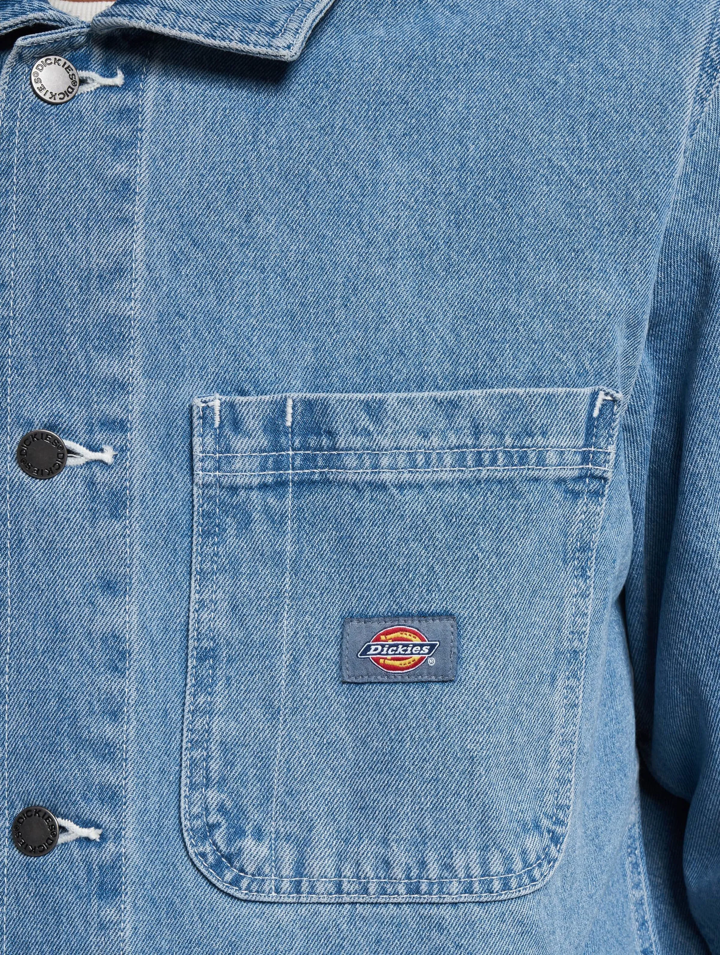 Dickies Denim Unlined Chore Transition Jacket