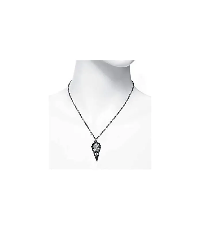 Doble collar pareja Coeur crane couple's friendship necklace P834 by Alchemy