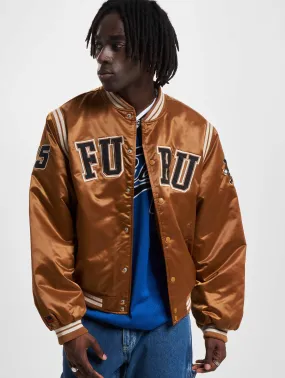 FM233-001-1 FUBU College Satin Varsity Jacket