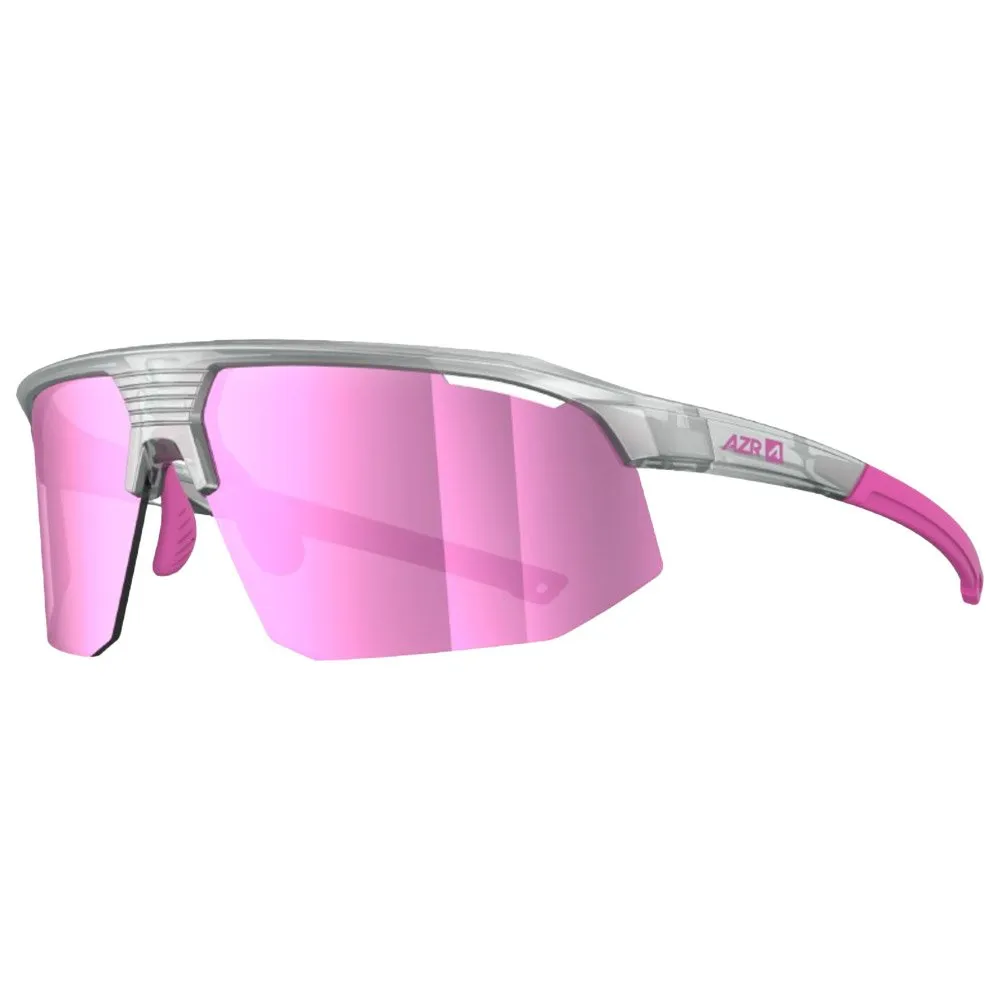 Gafas AZR Arrow Rx Crystal Grise Vernie Rose Multicouche Rose