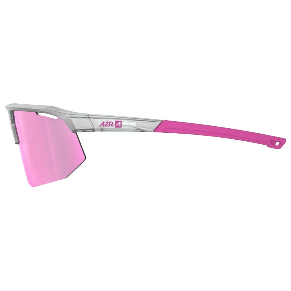 Gafas AZR Arrow Rx Crystal Grise Vernie Rose Multicouche Rose