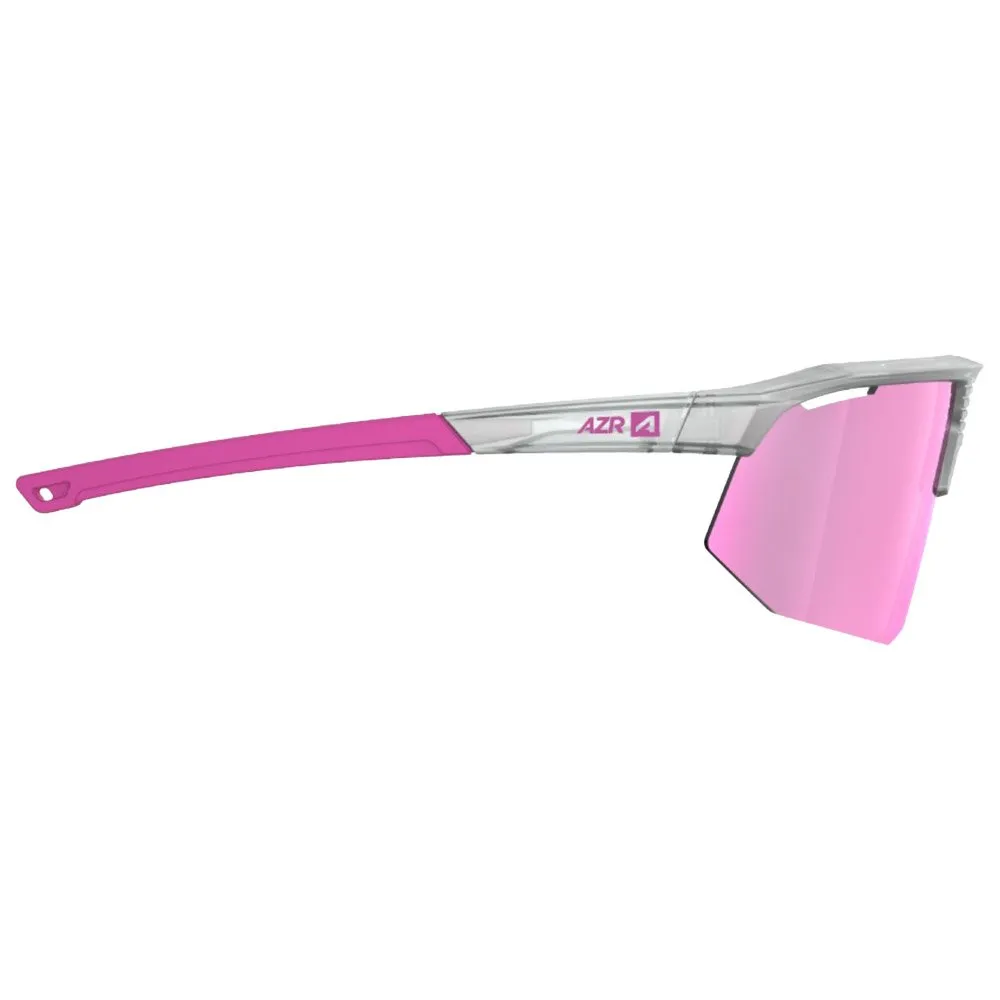 Gafas AZR Arrow Rx Crystal Grise Vernie Rose Multicouche Rose