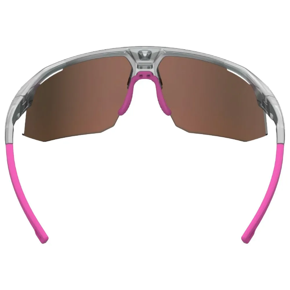 Gafas AZR Arrow Rx Crystal Grise Vernie Rose Multicouche Rose