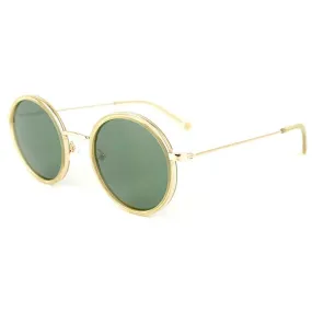 Gafas Binocle Eyewear Amsterdam Shiny Gold Champagne Grey Green Polarized