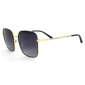 Gafas Binocle Eyewear Athena Gold Black Gradient Grey Polarized