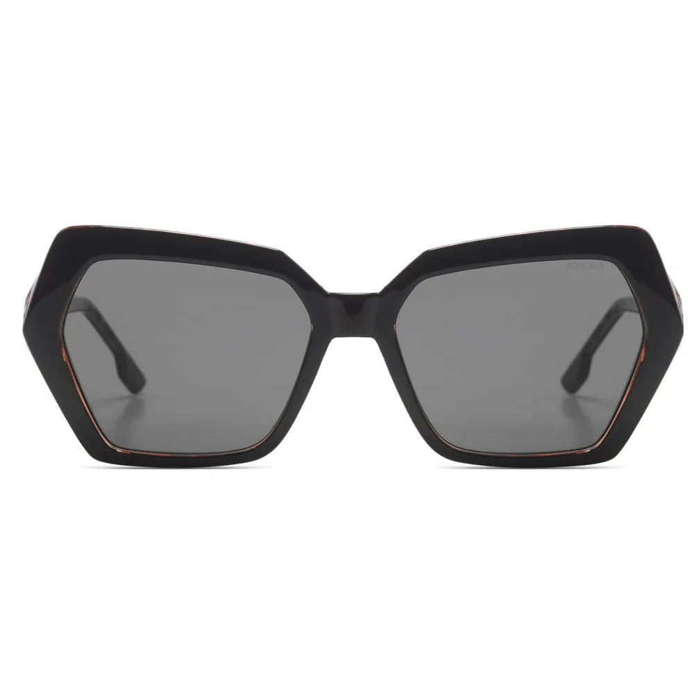 Gafas Komono Poly Black Tortoise