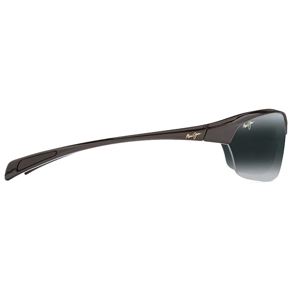 Gafas Maui Jim Hot Sands Noir Brillant Gris Neutre Polycarbonate Bidegrade