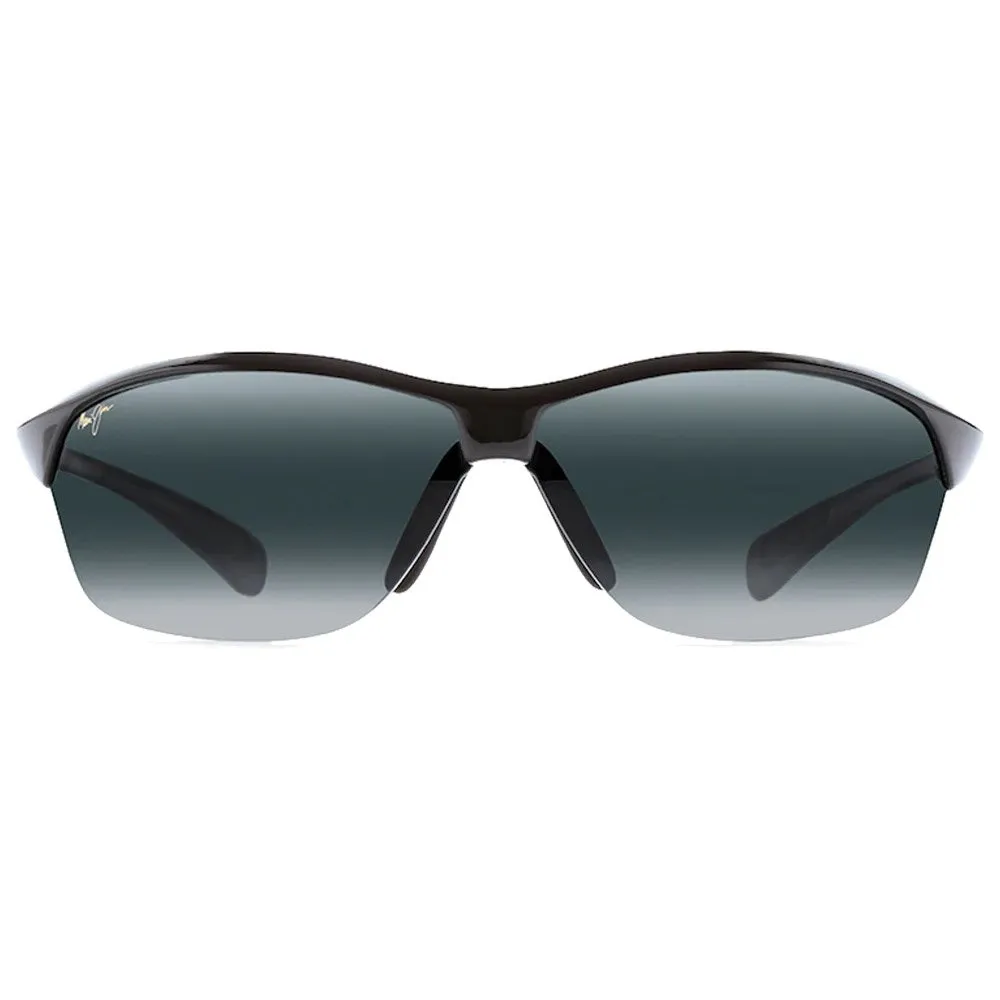 Gafas Maui Jim Hot Sands Noir Brillant Gris Neutre Polycarbonate Bidegrade