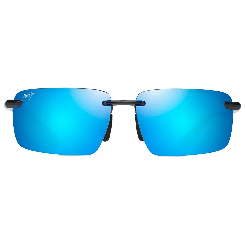 Gafas Maui Jim Laulima Gris Foncé Transparent Blue Hawaii MauiPure