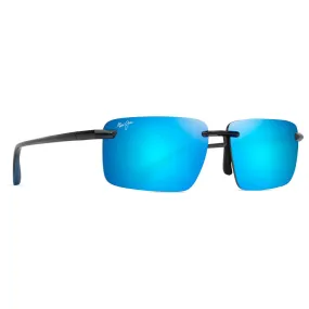 Gafas Maui Jim Laulima Gris Foncé Transparent Blue Hawaii MauiPure