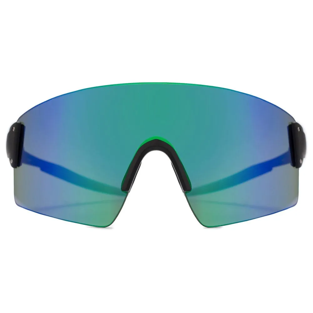 Gafas Mundaka Optic Ai1 Matte Black Smoke Green Revo